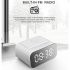 Bluetooth Speaker 15w Wireless Charging Led Alarm Clock Portable Fm Audio Black