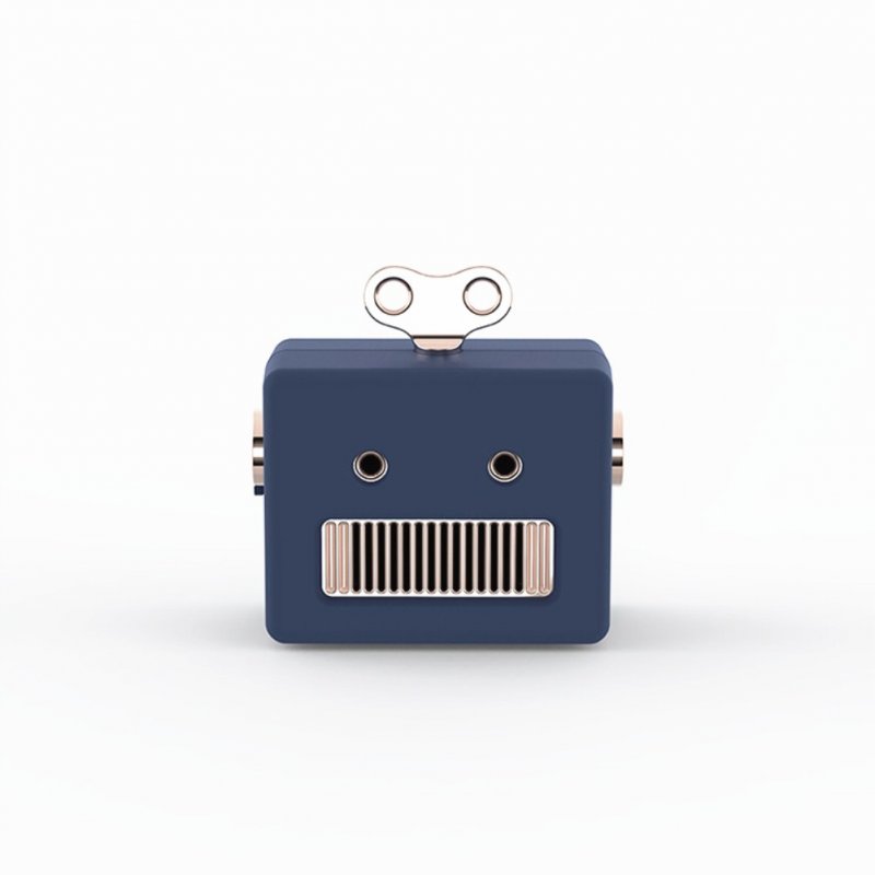 Bluetooth Speaker Mini Wireless Car TV Speaker Easy to Carry blue