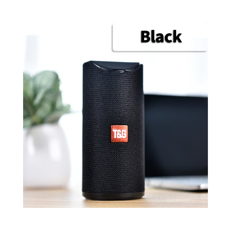 Bluetooth Speaker Portable Built In Battery Pluggable Card Wireless Speaker black