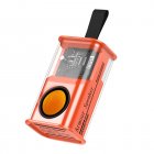 Bluetooth Speaker Portable Mini Subwoofer Stereo Small Audio Loudspeaker For Outdoor Camping Party coral orange