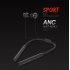 Bluetooth Sports Headphones TN2 Source Noise Cancellation Wireless Headphones for Music Game black