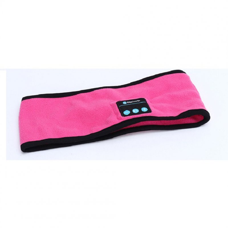 Bluetooth Sports Outdoor Fitness Yoga Hair Band Headbands Call Music Sweat-absorbent Headscarf red