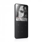 Bluetooth Touch Screen MP3 MP5 Player 8GB Speaker HIFI Lossess Portable Slim MP3 Player with FM black