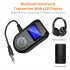 Bluetooth Transmitter 5 0   EDR Audio Adapter For TV PC Headphones AUX USB Stereo Music Wireless Adapter black