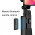 Bluetooth Tripod Selfie Stick Video Stabilizer Selfie Stick Tripod for iPhone Xiaomi Huawei Gimbal black