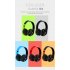 Bluetooth V5 0 Headset Sports Folding Support For Plug in Card Head mounted Wireless Headphone red