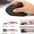 Bluetooth Vertical Mouse Ergonomics 800 1600 2400DPI Prevention Mouse Hand Game Office Mouse PC Notebook Accessories gray