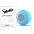 Bluetooth Water Resistant IPX4 Shower Speaker with track  volume and call answering functions comes with a Suction cup and can operate for up to 6 hours 