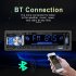 Bluetooth Wireless Car MP3 Player Stereo Audio Music FM Receiver with Radio tf Card Slot usb Interface Black