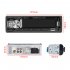 Bluetooth Wireless Car MP3 Player Stereo Audio Music FM Receiver with Radio tf Card Slot usb Interface Black