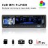 Bluetooth Wireless Car MP3 Player Stereo Audio Music FM Receiver with Radio tf Card Slot usb Interface Black