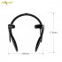 Bluetooth Wireless Earphones Luminous Neckband Running Sport Stereo Noise Cancelling in ear Earbuds white
