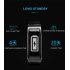 Bluetooth Y3 Color Headset Talk Smart Band Bracelet Heart Rate Monitor Sports Smart Watch Passometer Fitness Tracker Wristband black