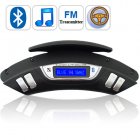 Bluetooth adaptor for vehicle steering wheels   This unit has an FM transmitter plus built in MIC and speakers for handling your phone calls while on the road 