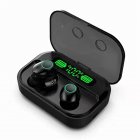 Bluetooth compatible Headphones Waterproof Sports In ear Stereo Earbuds Wireless Tws Headset With Noise Cancelling Hd Microphone Tg02 digital display