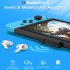 Bluetooth compatible 5 0 Transmitter  Adapter Aptx Low Latency Compatible Wireless Headphones Black
