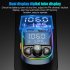 Bluetooth compatible 5 0 Car Wireless Fm Transmitter Adapter Mp3 Hands free Dual Digital Display Fast Charger Pd20w black