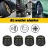 Bluetooth compatible 5 0 Car  Tire  Pressure  Detector Wireless Pressure Monitoring System Sensor black