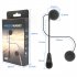 Bluetooth compatible 5 0 Motorcycle Helmet Headset Wireless Music Navigation Hands free Calling Speaker Music Player black