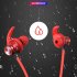 Bluetooth compatible 5 0 Headset Binaural True Stereo Support Card Mp3 Wireless Sports Hanging Neck Magnetic Earplugs Headphone black