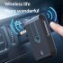 Bluetooth compatible  5 0  Receiver  J28 Aux Wireless Audio Adapter Converter  For Car Home Audio System Replacement Transmitter Black