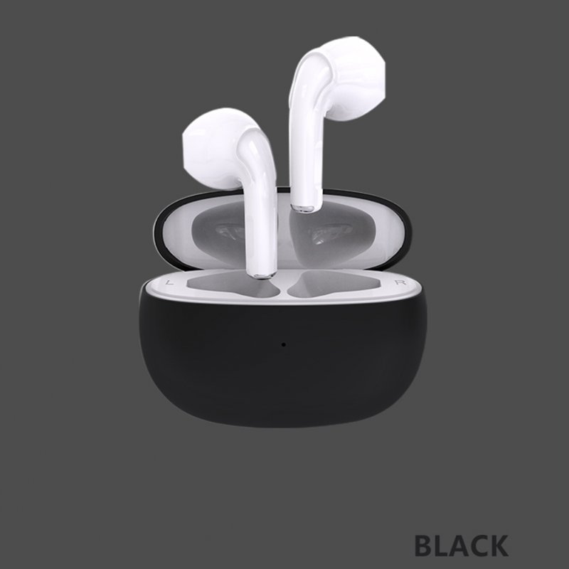 Bluetooth-compatible Earphone Wireless Waterproof Deep Bass Earbuds Stereo Sport Headset With Mic Black