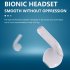 Bluetooth compatible Earphone Wireless Waterproof Deep Bass Earbuds Stereo Sport Headset With Mic White
