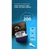 Bluetooth compatible Earphone Wireless Waterproof Deep Bass Earbuds Stereo Sport Headset With Mic Blue