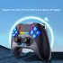 Bluetooth compatible Gamepad Game Controller Touchpad Wireless Joystick Compatible For Playstation 4 Ps4 Ps3 Ios Mfi Gaming Android Phone Pc black