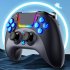 Bluetooth compatible Gamepad Game Controller Touchpad Wireless Joystick Compatible For Playstation 4 Ps4 Ps3 Ios Mfi Gaming Android Phone Pc White