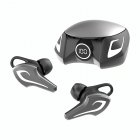 Bluetooth-compatible Gaming Headset Game/music/call 3 Modes Tws Wireless Headphones Running Sports Earbuds Black gray