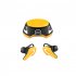 Bluetooth compatible Gaming Headset Game music call 3 Modes Tws Wireless Headphones Running Sports Earbuds K8 Yellow