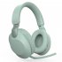 Bluetooth compatible Headset Stereo Music External Folding Wireless Gaming Headphones With Microphone silver white
