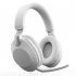 Bluetooth compatible Headset Stereo Music External Folding Wireless Gaming Headphones With Microphone silver white