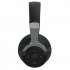 Bluetooth compatible Headset RGB Bass Stereo Retractable Folding Design Wireless Headset Black