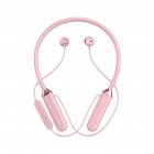 Bluetooth-compatible Headset Dual Large-capacity Battery Low-latency Stereo Bass Gaming Sports Earphones [Pink]