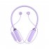 Bluetooth compatible Headset Dual Large capacity Battery Low latency Stereo Bass Gaming Sports Earphones  Pink 