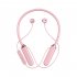 Bluetooth compatible Headset Dual Large capacity Battery Low latency Stereo Bass Gaming Sports Earphones  Purple 