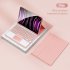 Bluetooth compatible Keyboard with Protective Leather Case Set for iPad Pro11 Air5 10 9 Inch 11 Inch Purple