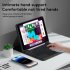 Bluetooth compatible Keyboard with Protective Leather Case Set for iPad Pro11 Air5 10 9 Inch 11 Inch Night Green
