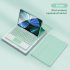 Bluetooth compatible Keyboard with Protective Leather Case Set for iPad Pro11 Air5 10 9 Inch 11 Inch Green