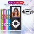 Bluetooth compatible Mp3 Player Portable Mp4 Music Playing Stereo Fm Radio External Student Mp3 Recorder green