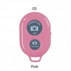 Bluetooth compatible  Selfie  Controller Wireless Remote Control Button Self timer Camera Stick Pink