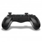 Bluetooth compatible Wireless Controller Six axis Touch Function Gamepad Compatible For Ios Android Pc Ps4 Consoles black Back key with mapping function