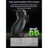 Bluetooth compatible Wireless Controller Six axis Touch Function Gamepad Compatible For Ios Android Pc Ps4 Consoles black Back key macro programming