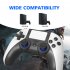 Bluetooth compatible Wireless Controller Programming Six axis Somatosensory Gyroscope For Ps4slim Ps5 Ps4pro Gamepad white