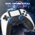 Bluetooth compatible Wireless Controller Programming Six axis Somatosensory Gyroscope For Ps4slim Ps5 Ps4pro Gamepad black