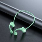 Bluetooth-compatible  Earphones Bone Conduction Headphones Bl09 Ear-mounted Music Wireless Sports Stereo Earplugs Headset green_Packing box