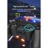 Bluetooth compatible Controller Joystick Video Game Wireless Gamepad Full Function Compatible For Ps4 Pc black
