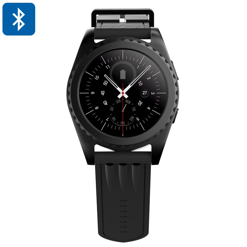 Bluetooth Smart Watch (Black)